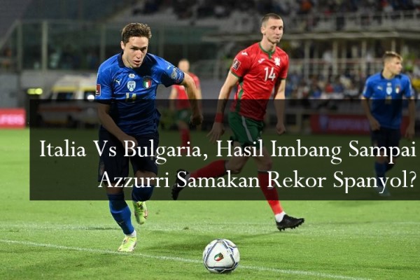 Italia Vs Bulgaria