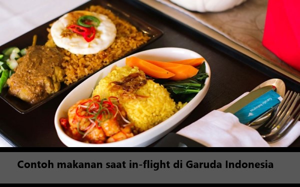 Menu Makanan Garuda Indoneisa